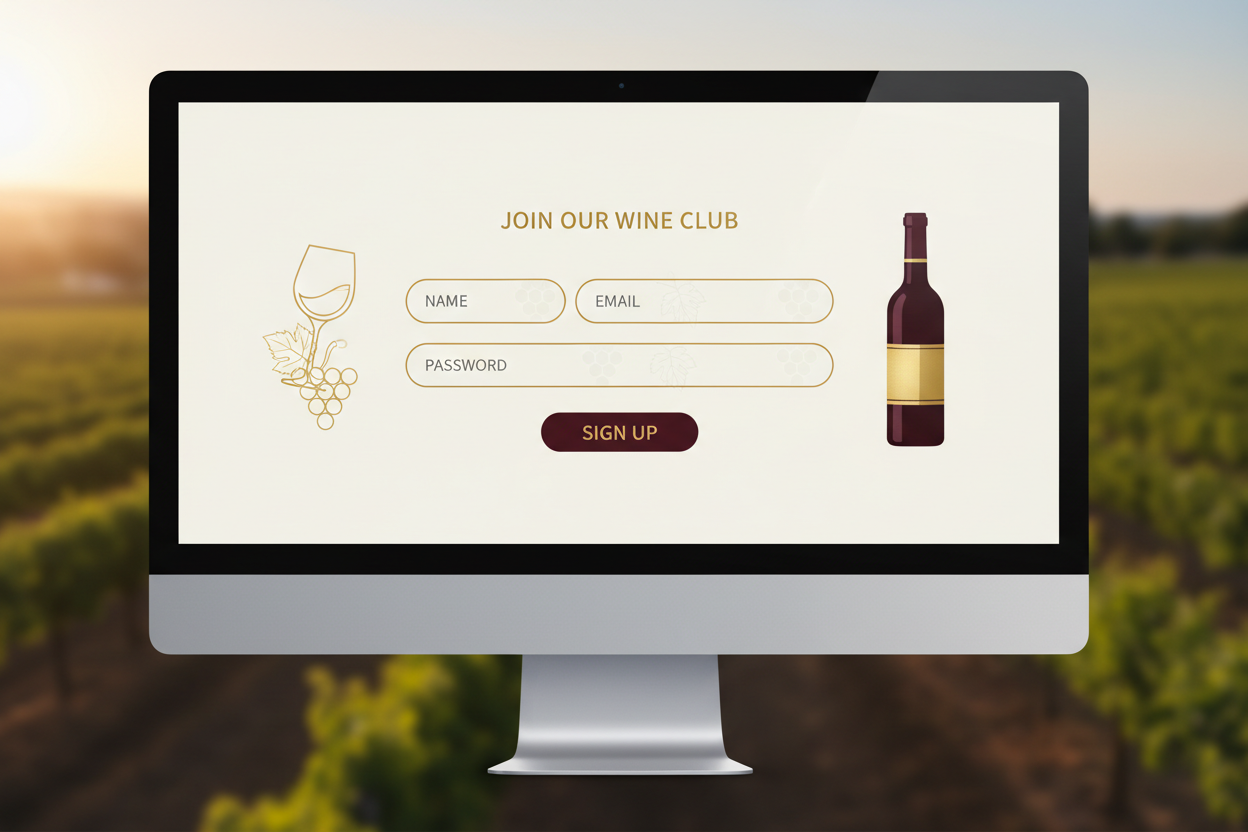 Tilmeldings formular