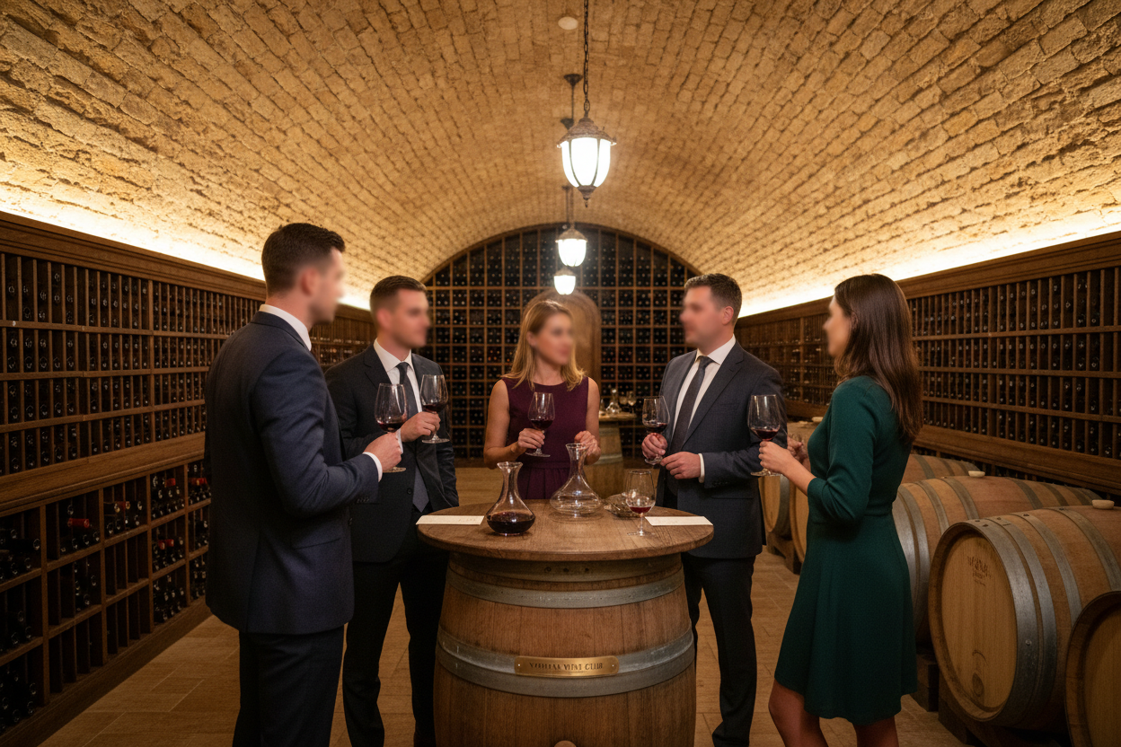 wineclub boaredmembers no faces